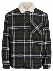 Jack & Jones Zac Teddy Риза-яке Зелено