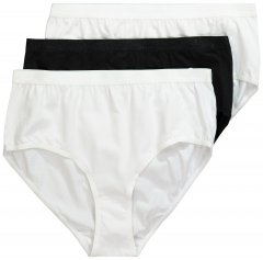 Ulla Popken 309783 Бикини 3 бр. Бял