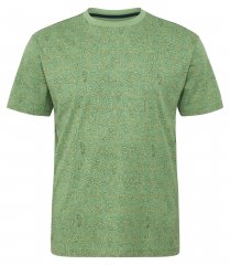 North Latitude Allover Printed Тениска Средно Зелено