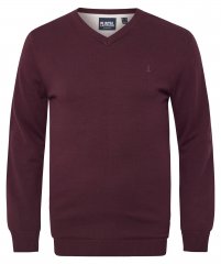 North Latitude 53133 V-Neck Knit Червено