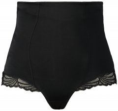 Ulla Popken 781632 Моделиращи бикини с висока талия Черно