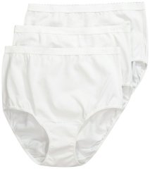 Ulla Popken 795269 Бикини с висока талия 3 бр. Бял