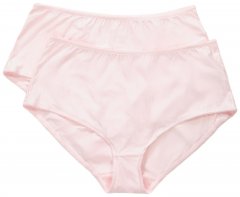 Ulla Popken 800279 Бикини на райе 2 бр. Розово