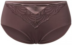 Ulla Popken 811602 Бикини с дантела Кафяво