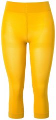 Ulla Popken 815580 Чорапогащник 3/4 без ходило със защита на бедрата 80 den Горчичено жълто