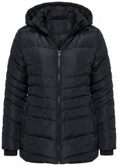 Ulla Popken 820889 Ватирано палто Черно