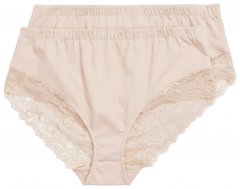 Ulla Popken 830094 Бикини с дантела 2 бр. Бежово