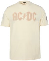 JP1880 836411 AC/DC Classic Logo Тениска Пясъчно сиво