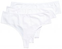 Ulla Popken 838637 Прашки 3 бр. Бял