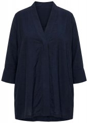 Ulla Popken 840210 Жилетка Тъмносиньо