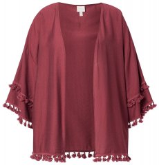 Ulla Popken 849860 Кимоно Ръждивочервено