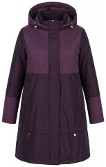 Ulla Popken 849908 Яке за дъжд Виненочервено
