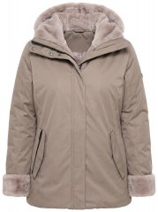 Ulla Popken 850509 Яке от изкуствен косъм Таупе