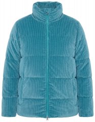 Ulla Popken 851819 Яке от рипсено кадифе Сиво