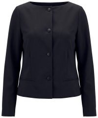 Ulla Popken 855136 Еластичен блейзър Черно
