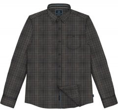 Double Outfitters FS-5230 Карирана риза Нейви/Кафяво