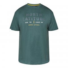 North Latitude T-Shirt Зелено/каки
