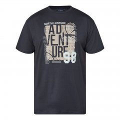 North Latitude Adventure 98 Graphic Tee Черно