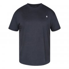 North Latitude T-Shirt With Back Print Черно