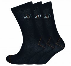 Motley Denim Jack 3-Pack Socks Black