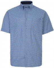 Kam Jeans 6219 Short sleeve Shirt Navy