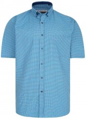 Kam Jeans P641 Premium Short Sleeve Shirt Turquoise