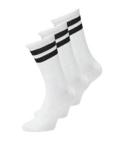 Jack & Jones Travis Тенис чорапи Бял 3-pack
