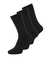 Jack & Jones Basic Бамбукови чорапи Черно 3-pack