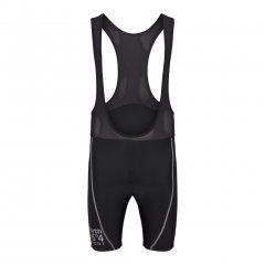 North Latitude Sport Bike Shorts With Suspenders Black