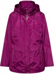 Ulla Popken HYPRAR Water-Repellent Windbreaker Berry