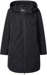 Ulla Popken HYPRAR Waterproof Jacket Black