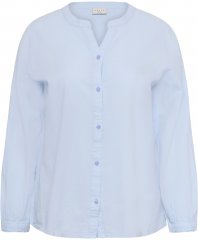 Kaffe Curve Nana Риза с дълъг ръкав Син