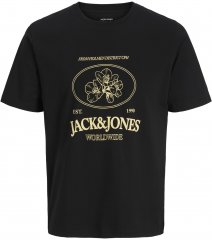 Jack & Jones Nantucket Тениска Черна