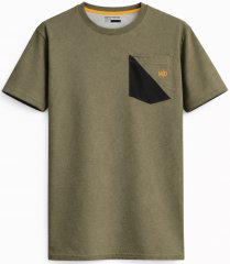Motley Denim Milan Тениска Тъмно каки
