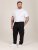 D555 Dexter 1 Cargo Jogger With Bear Embroidery Черно - Спортни панталони & Kъси панталони - мъжки спортни панталони големи размери