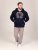 D555 Hector Adventurer Printed Zip Through Hoody Нейви - Суичъри & cуичъри с качулка - мъжки суичъри големи размери