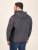 D555 Conrad Detachable Hood Bonded Fleece Zip Through Hoody Нейви - Суичъри & cуичъри с качулка - мъжки суичъри големи размери