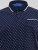 D555 Reid AOP Polo With Jacquard Collar, Pocket And Cuffs Нейви - Поло тениски - мъжки тениски с яка големи размери