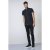 D555 Kevin Oxford Shirt Black - Ризи - мъжки ризи големи размери