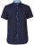 D555 Tim Short Sleeve Shirt Navy - Ризи - мъжки ризи големи размери
