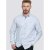 D555 Addington Printed Oxford Shirt Blue - Ризи - мъжки ризи големи размери