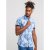 D555 Santana Hawaii Shirt Sky Blue - Ризи - мъжки ризи големи размери