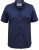D555 Telford S/S Micro Ao Print Shirt Navy - Ризи - мъжки ризи големи размери