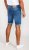 D555 Suffolk Blue Stretch Denim Shorts - Шорти - мъжки къси панталони големи размери
