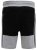 D555 Kirton Couture Elasticated Waistband Shorts Black/Charcoal - Спортни панталони & Kъси панталони - мъжки спортни панталони големи размери