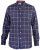 D555 Townsville Check Button Down Collar Shirt Navy - Ризи - мъжки ризи големи размери