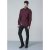 D555 Theo Long Sleeve Check Shirt - Ризи - мъжки ризи големи размери