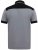 D555 Prinstead Pique Polo Shirt Grey - Поло тениски - мъжки тениски с яка големи размери