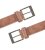 D555 Dylan Tan Bonded Leather Belt - Колани - мъжки колани големи размери