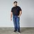 North Latitude Jeans Jack Navy Blue - Якета - мъжки якета големи размери
